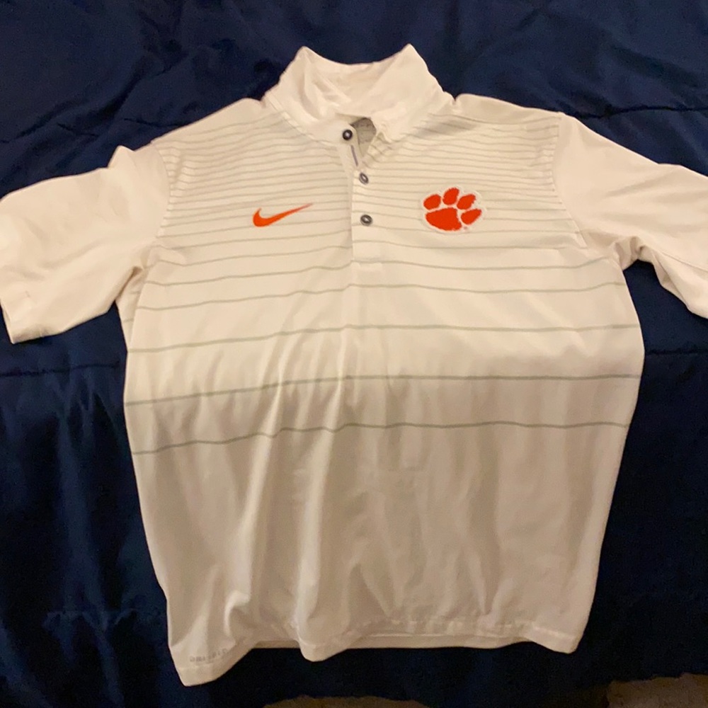Clemson Nike Golf Polo. Size Small.